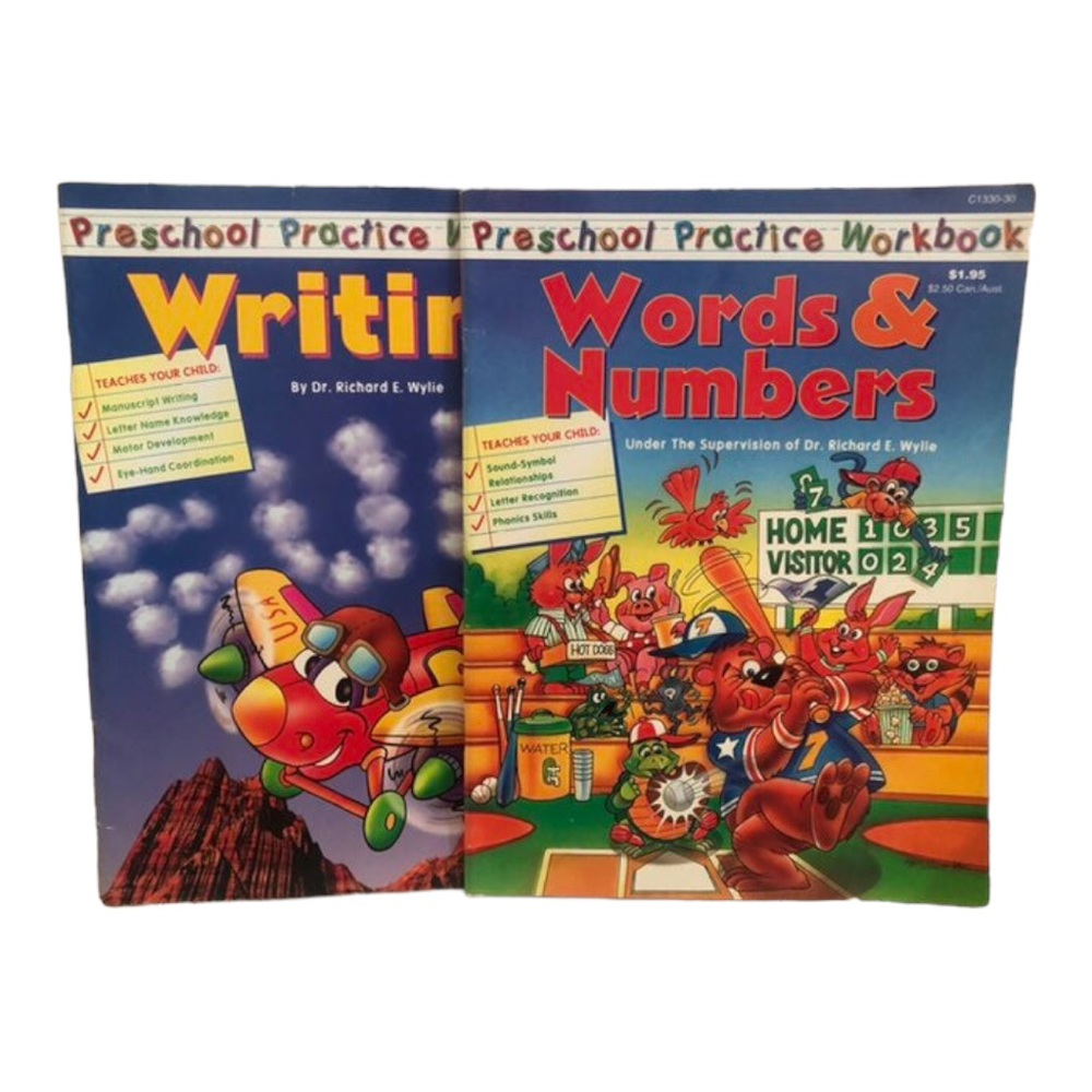 VTG Preschool Workbooks By Dr. Richard E Wylie